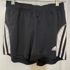 Adidas Black & White Shorts